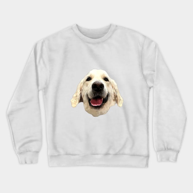 Golden Retriever- Stunning Puppy Dog Crewneck Sweatshirt by ElegantCat